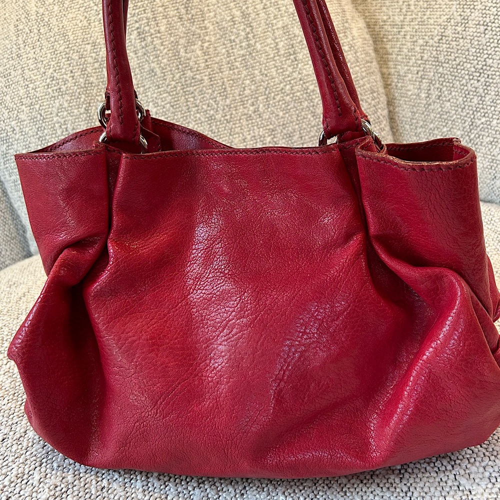 Dolce & Gabanna Red Leather bag